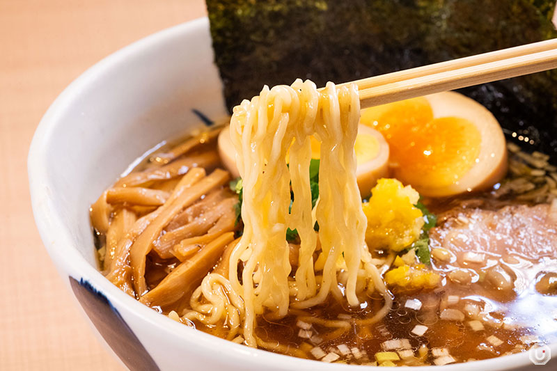 Deluxe Ramen (shoyu) at Yoroiya in Asakusa