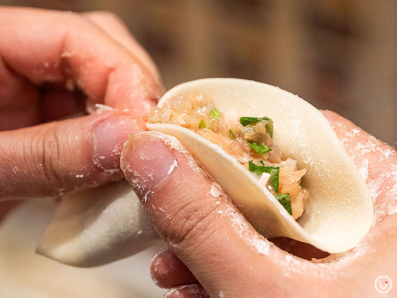 Gyoza at Yoroiya in Asakusa