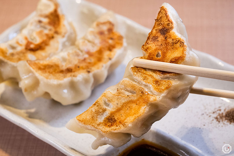 Gyoza at Yoroiya in Asakusa