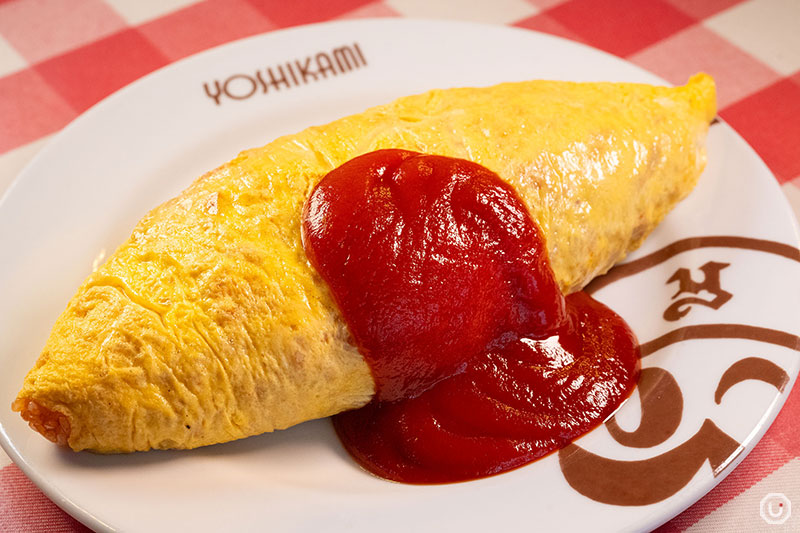 Omurice at Yoshikami in Asakusa