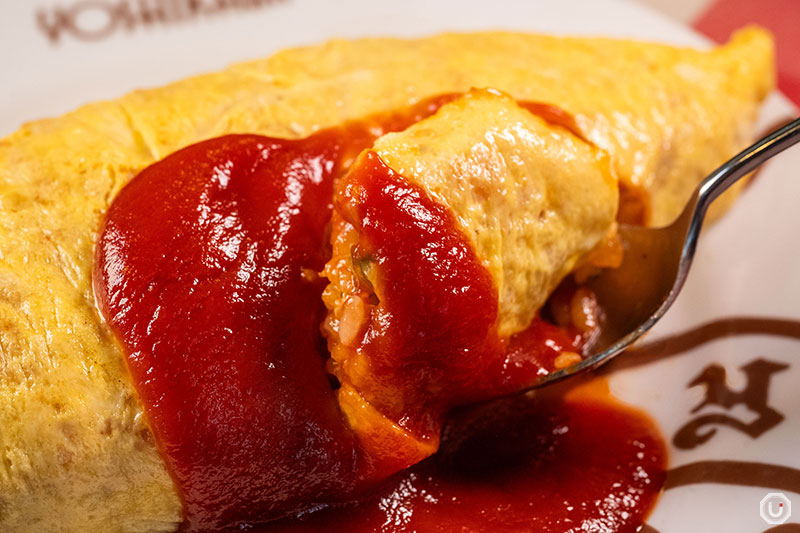 Omurice at Yoshikami in Asakusa