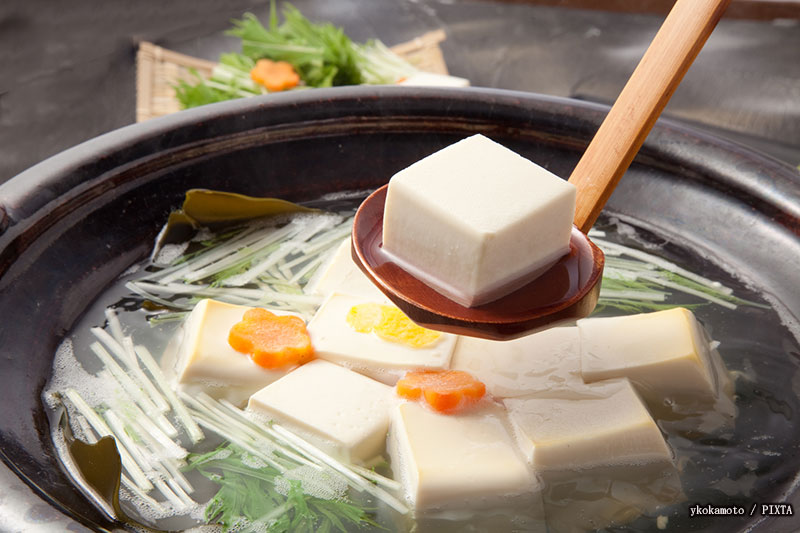 Yudofu Tofu in Kyoto