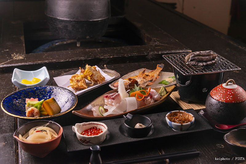 Kaiseki in Kyoto