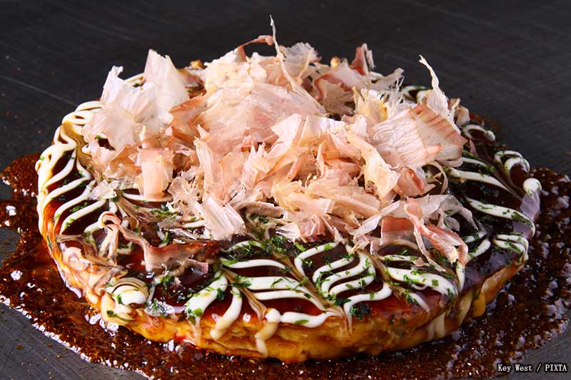 Okonomiyaki toppings