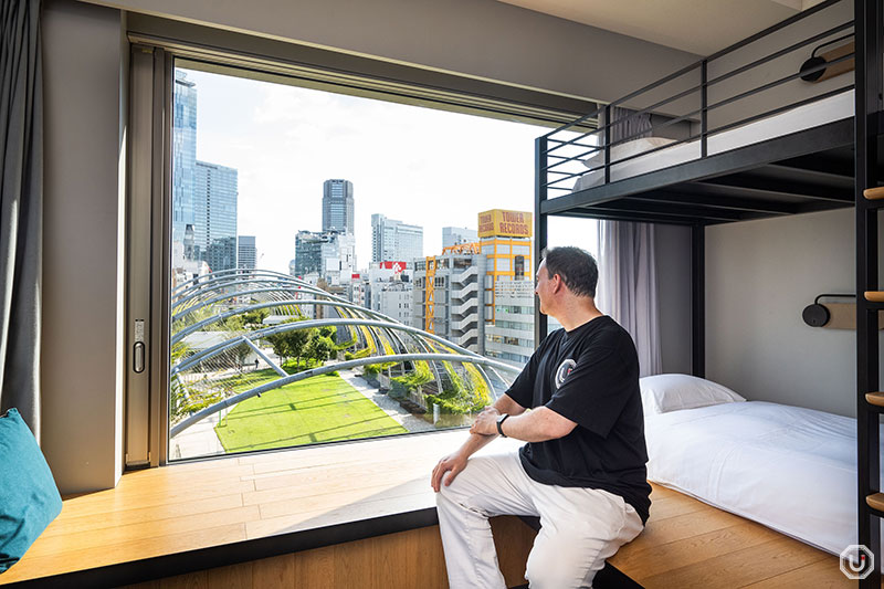 Guest room at sequence MIYASHITA PARK