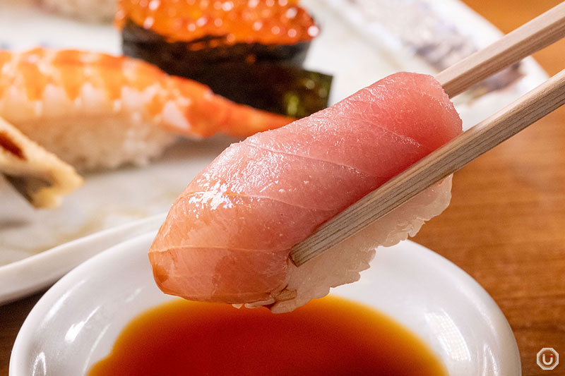 Tuna at Tsunesushi in Asakusa