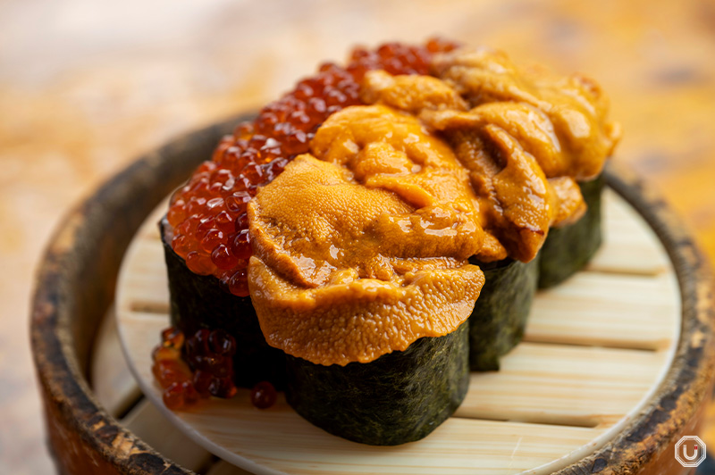 The Sea Urchin and Salmon Roe Bowl