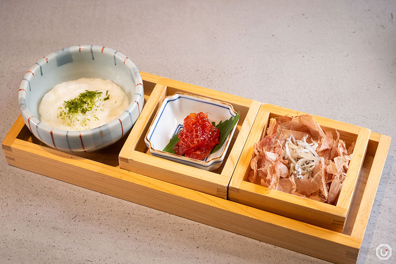 浅草の梅と星のおともみくじ定食