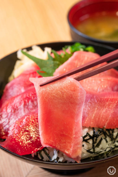 Rice bowl at Maguro Ichidai