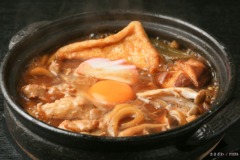 Miso nikomi udon