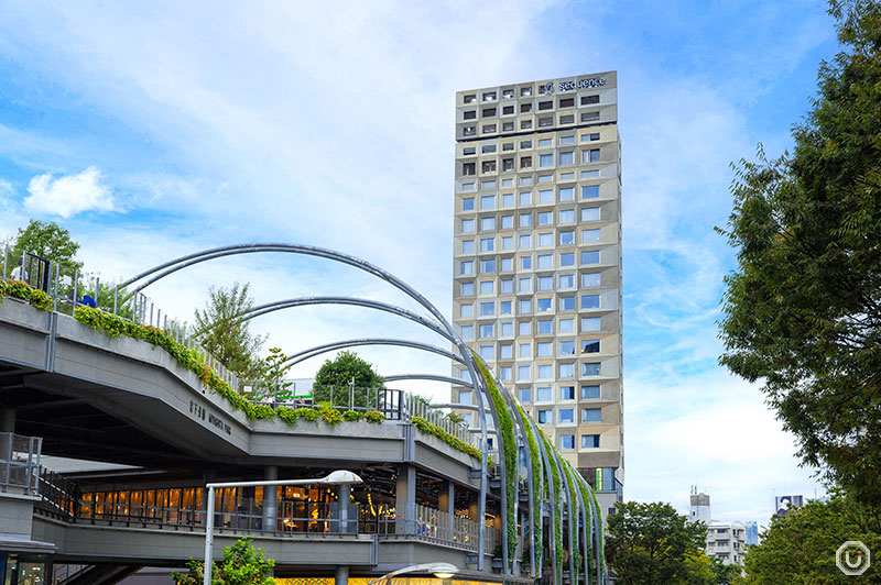 Exterior of sequence MIYASHITA PARK