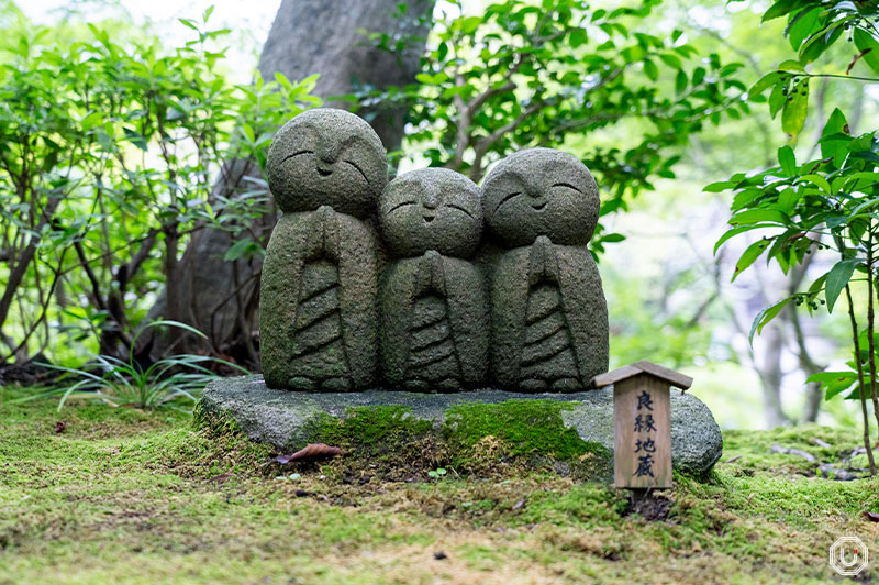 Ryo-en Jizo statues at Hase Temple