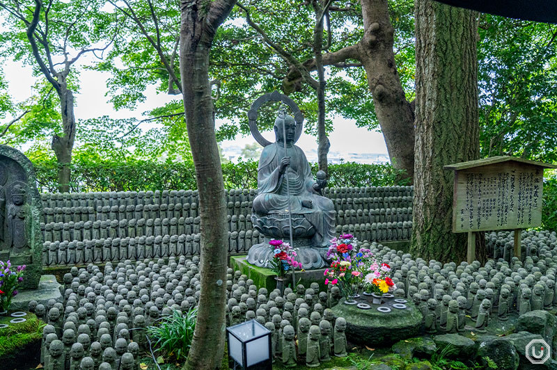 Jizo statues at Hase Temple