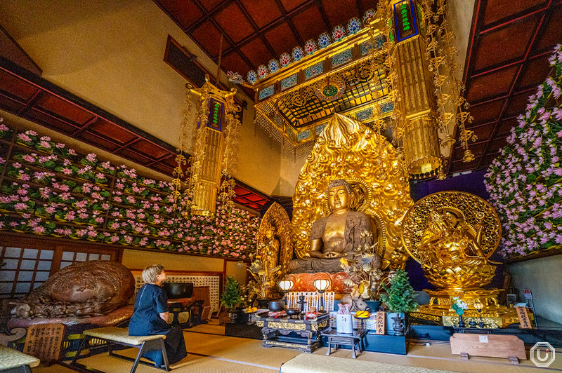 Buddha statue at Hase Temple