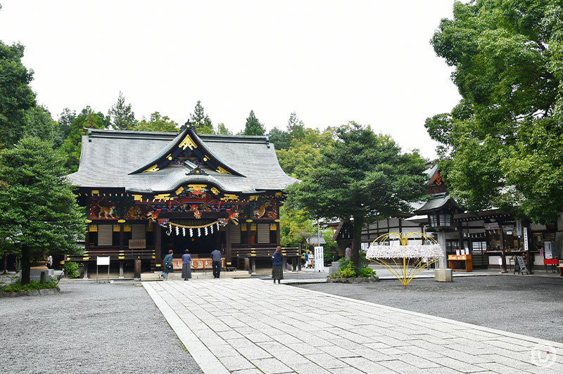 the grounds of Chichibu Shrine