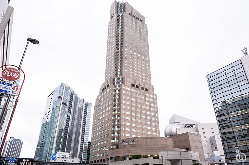 渋谷のセルリアンタワー東急ホテルの外観