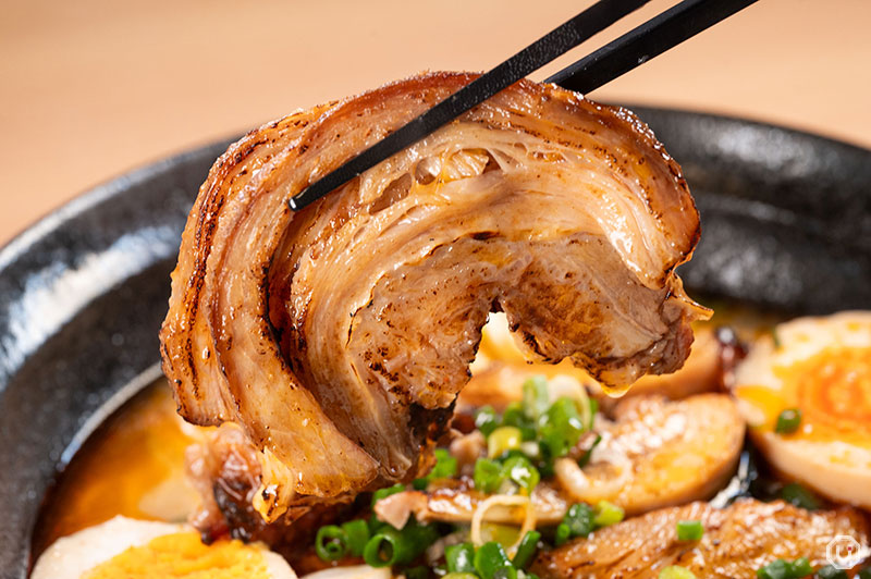 Ramen and gyoza at SANKYU HALAL JAPANESE FOOD