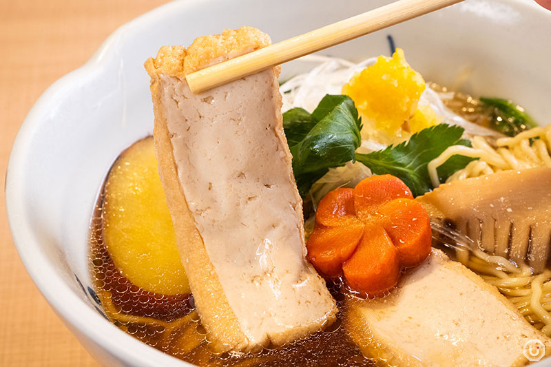 Vegan ramen at Asakusa Nadai Ramen Yoroiya