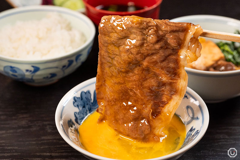 Sukiyaki kaiseki at Kioichō Kichiza in Tokyo