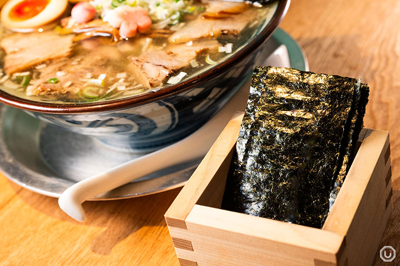 東銀座にあるミシュラン獲得ラーメン店のはるちゃんラーメンのおすすめトッピング