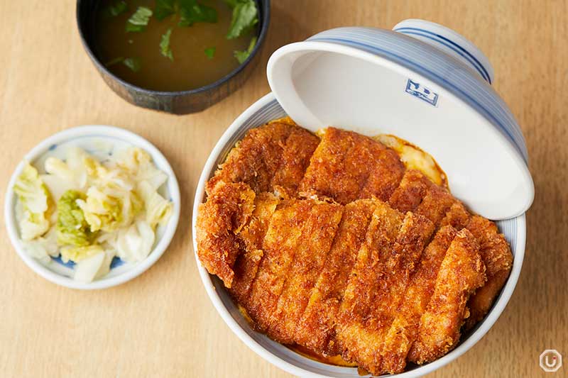 katsudon rice bowl at Ebiyama in Shibuya