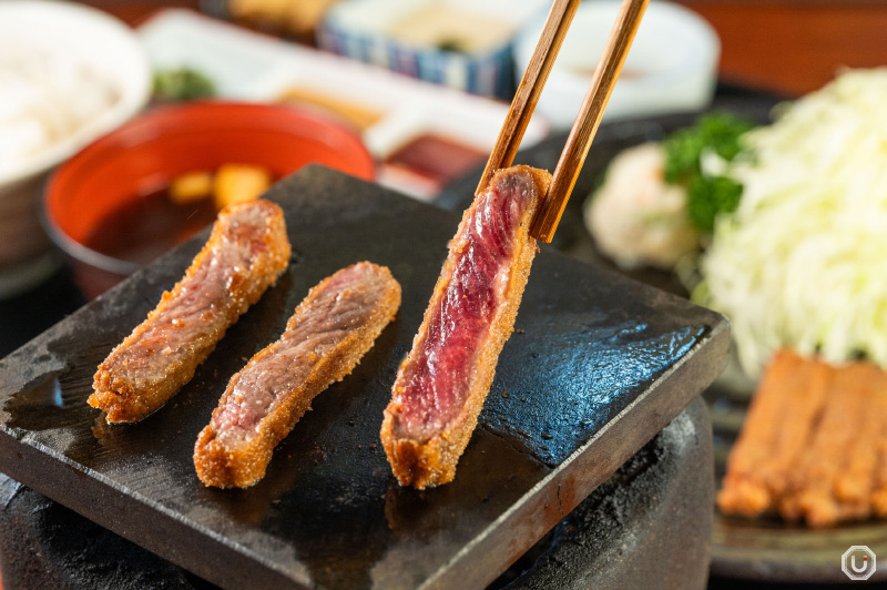 Beef katsu at Gyūkatsu Ichinisan in Akihabara