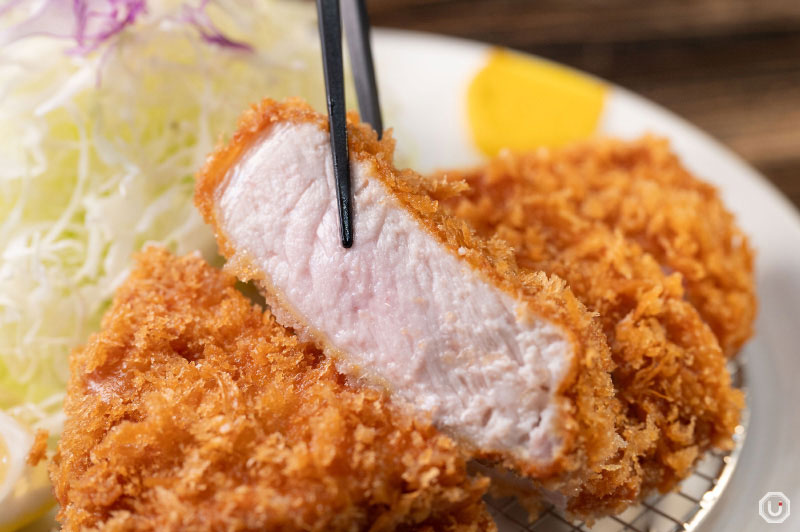 SPF HAYASHI Pork tonkatsu at Tonkatsu Aoki Asakusabashi