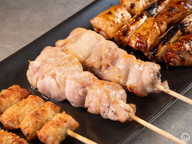 Yakitori at Trunk KUSHI in Shibuya