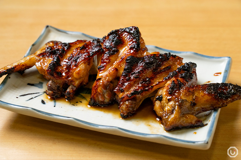 Teba chicken wings at Toritake in Shibuya