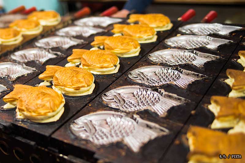 taiyaki at a Japanese summer festival