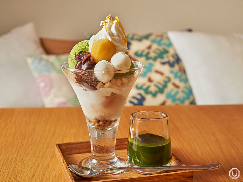 Uji Matcha Parfait at Ochobohan