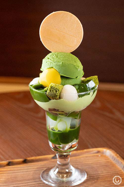 Koicha Parfait at Hibiya Hayashiyashinbe