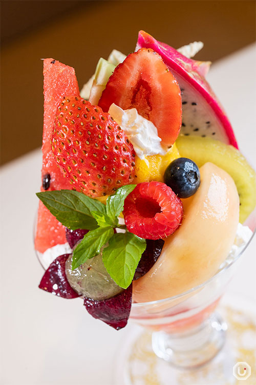 Fruit Parfait at Shibuya Nishimura Fruits Parlor