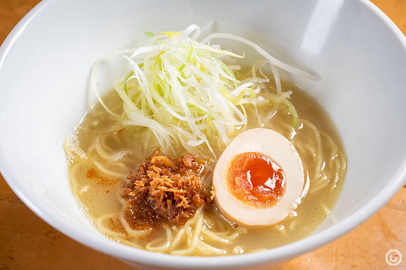 White Chicken Broth Salt Ramen at Ueno Torifuku