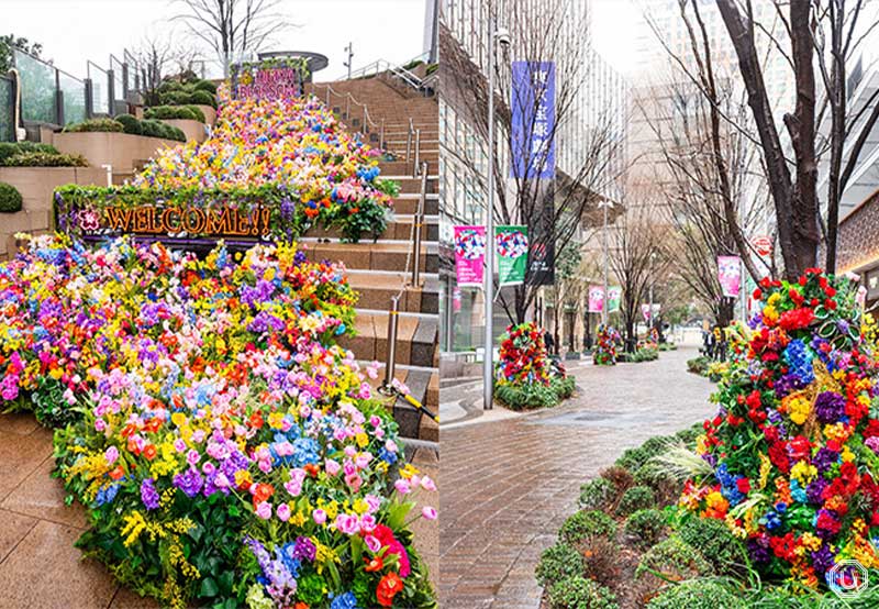 Hibiya Blossom 2025 Wicked collaboration at Tokyo Midtown Hibiya