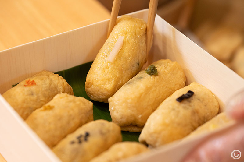 Inari sushi at KITAINARI GINZA