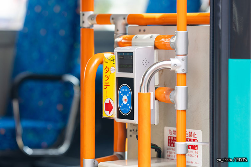 Using Suica on a Japanese bus