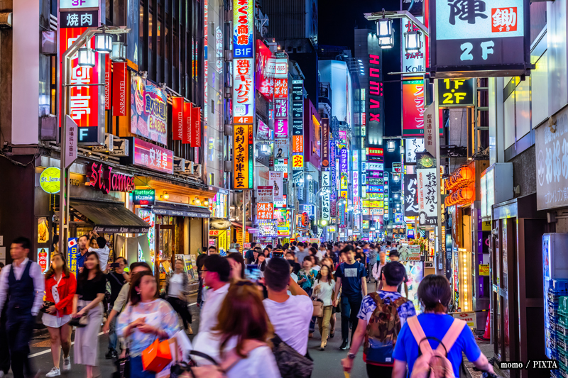 Kabukicho at night