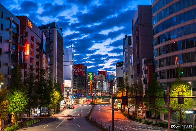 Kabukicho in early morning