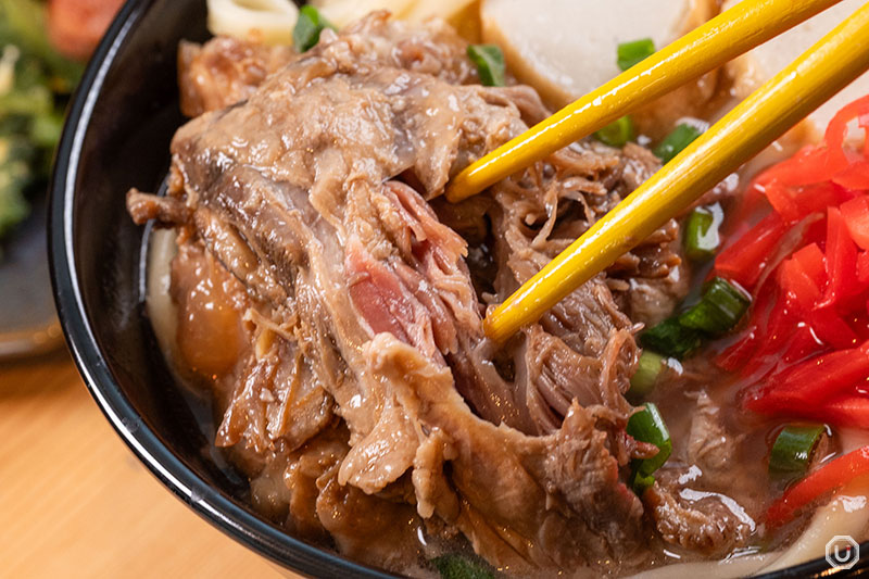 Soki soba at Ginza Washita Shop