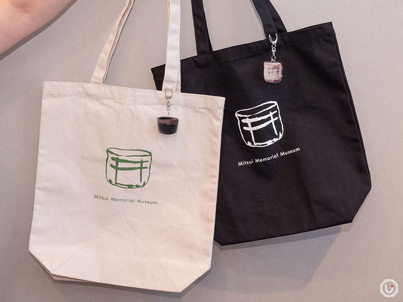Tote bag at Mitsui Memorial Museum in Ginza