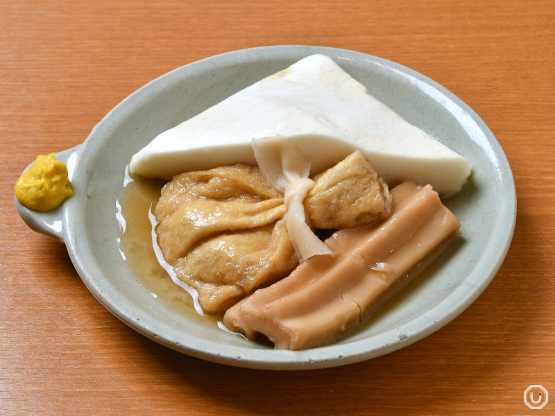 Hanpen, mochi bukuro, chikuwabu