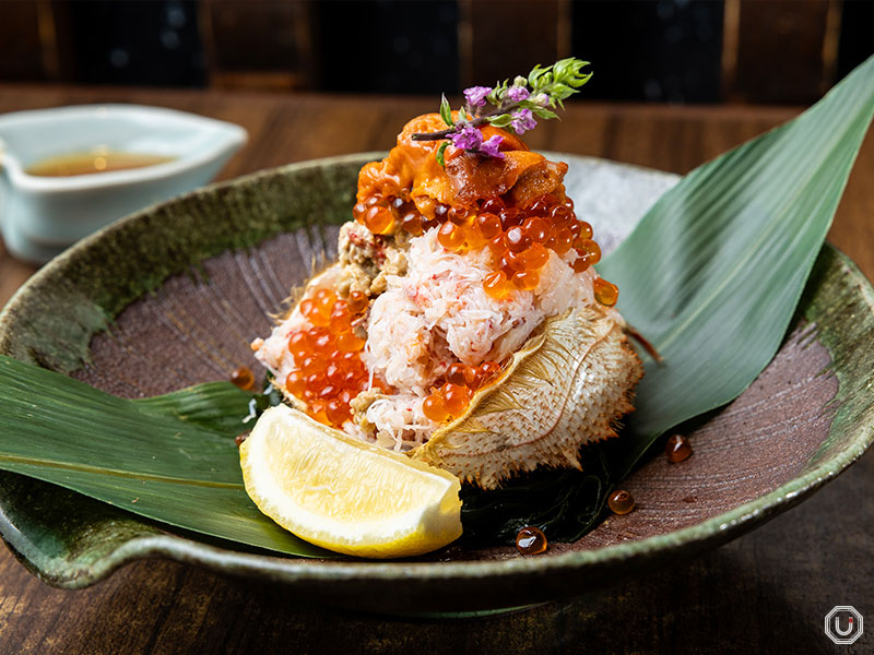 Luxurious Hairy Crab Platter