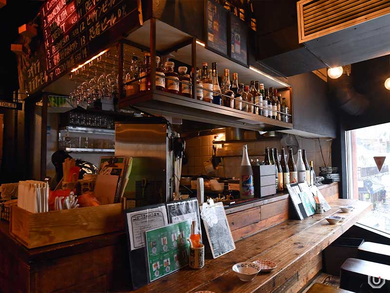 牛だし おでん酒場COZAKURA 渋谷　内観
