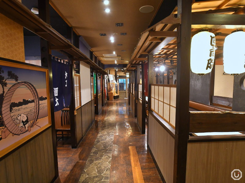 Hananomai Edo Tokyo interior