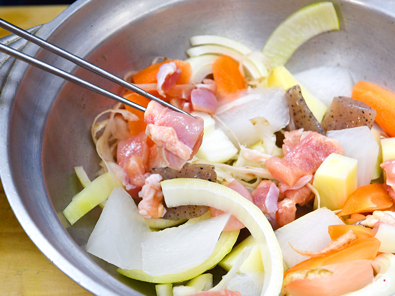 Soy-sauce chanko nabe