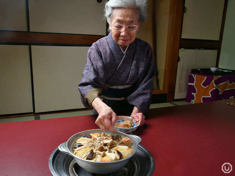 Proprietress at Ryotei Tokibayama