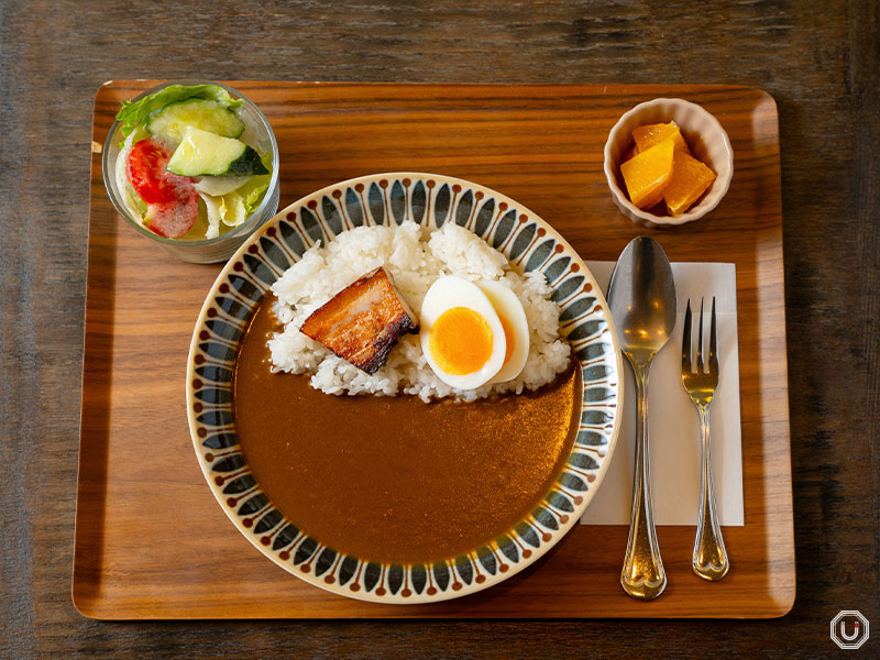 Kissaten Curry Rice at Cafe Bridge in Ginza