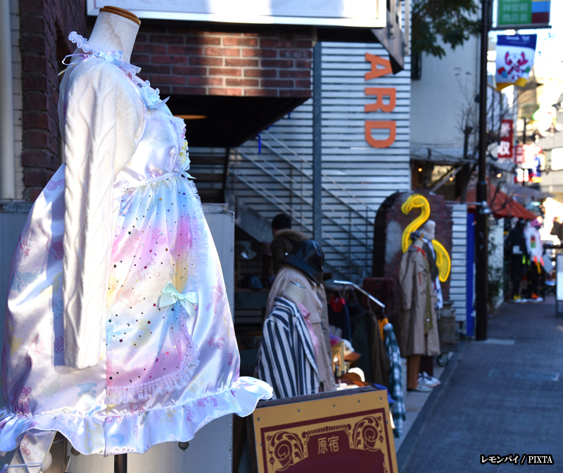 shops on Takeshita Street