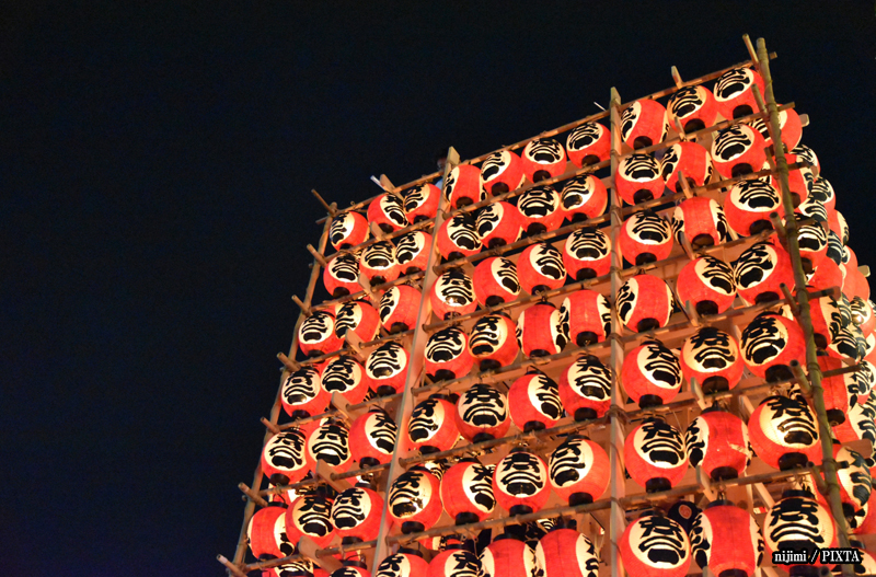 Kuki Lantern Festival in Saitama